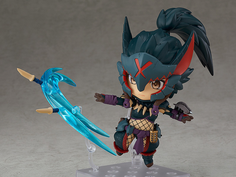 Monster Hunter World - Hunter - Nendoroid (#1284-DX) - Female Nargacuga Alpha Armor Ver., DX (Good Smile Company) photo 9