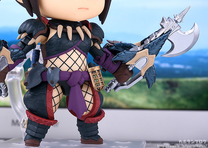 Monster Hunter World - Hunter - Nendoroid (#1284-DX) - Female Nargacuga Alpha Armor Ver., DX (Good Smile Company) photo 19
