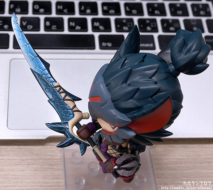 Monster Hunter World - Hunter - Nendoroid (#1284-DX) - Female Nargacuga Alpha Armor Ver., DX (Good Smile Company) photo 20
