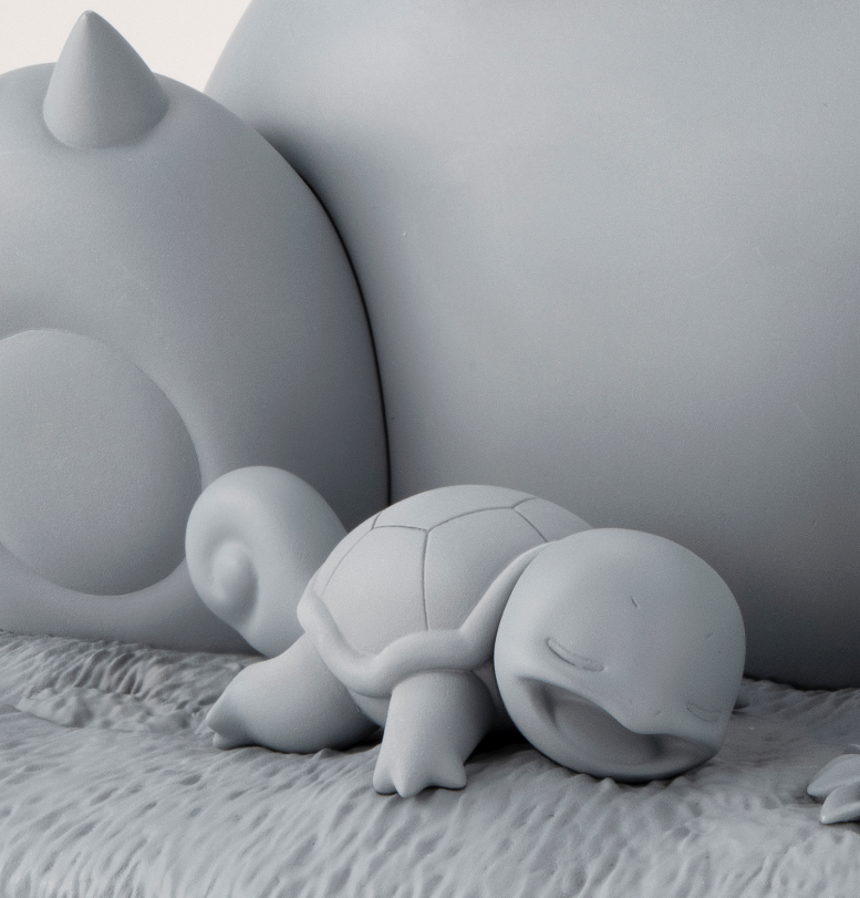 Pocket Monsters - Fushigidane - Kabigon - Pikachu - Purin - Satoshi - Zenigame - G.E.M. EX - G.E.M. Pocket Monsters Series (MegaHouse) photo 6