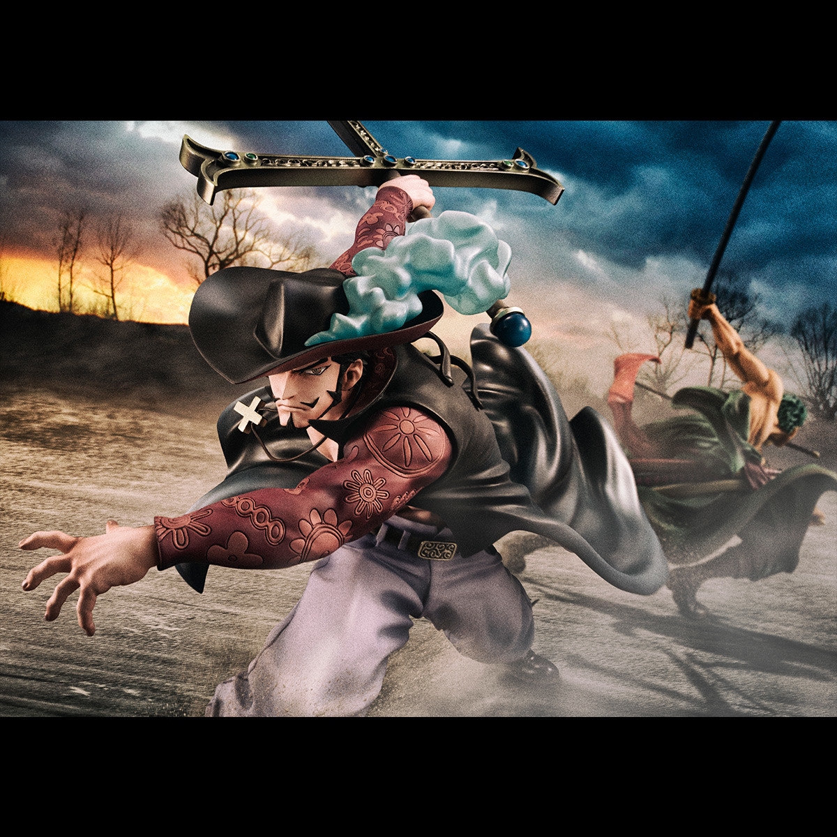 One Piece - Dracule Mihawk - Portrait Of Pirates Maximum (MegaHouse) photo 2