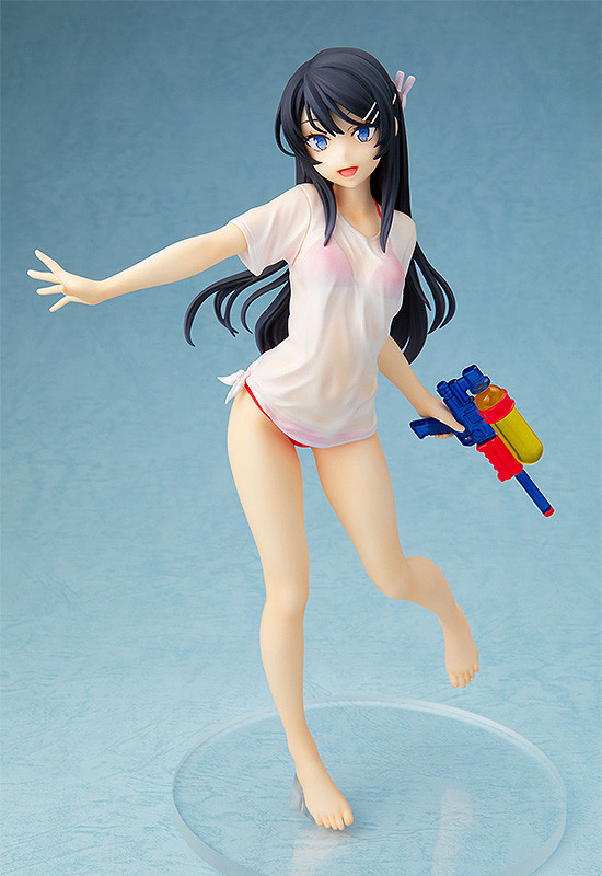 Seishun Buta Yarou wa Bunny Girl Senpai no Yume wo Minai - Sakurajima Mai - 1/7 - Water Gun Date Ver. (Chara-Ani, Good Smile Company) photo 3
