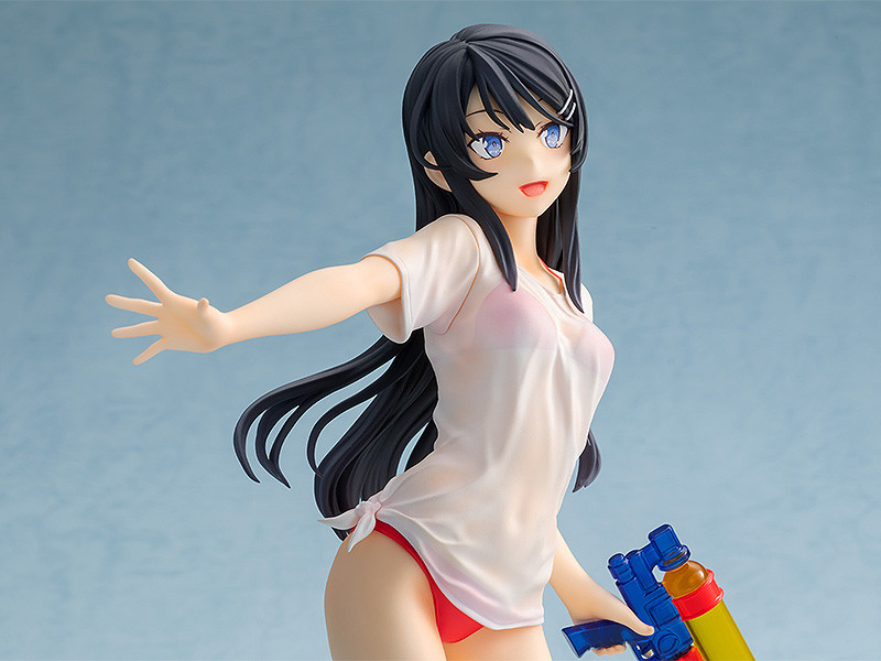 Seishun Buta Yarou wa Bunny Girl Senpai no Yume wo Minai - Sakurajima Mai - 1/7 - Water Gun Date Ver. (Chara-Ani, Good Smile Company) photo 6