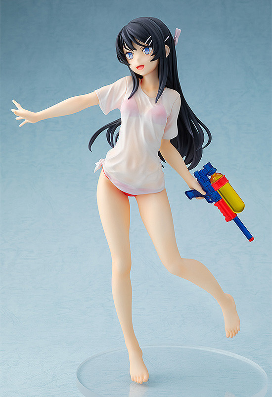 Seishun Buta Yarou wa Bunny Girl Senpai no Yume wo Minai - Sakurajima Mai - 1/7 - Water Gun Date Ver. (Chara-Ani, Good Smile Company) photo 8