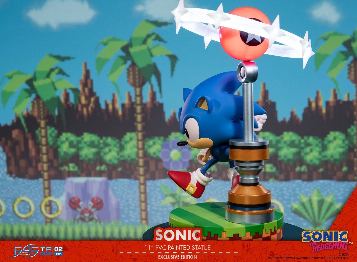 Sonic the Hedgehog - True Form  (009) (First 4 Figures)