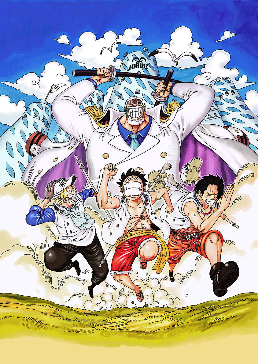 One Piece - Monkey D. Garp - One Piece Magazine Figure - One Piece Magazine Figure ~ Yume no Ichimai #1~  (Vol.1) (Bandai Spirits) photo 2