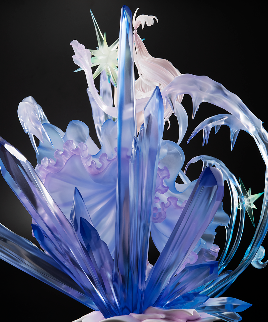 Re:Zero kara Hajimeru Isekai Seikatsu - Emilia - Shibuya Scramble Figure - 1/7 - Crystal Dress Ver. (Alpha Satellite, eStream) photo 9