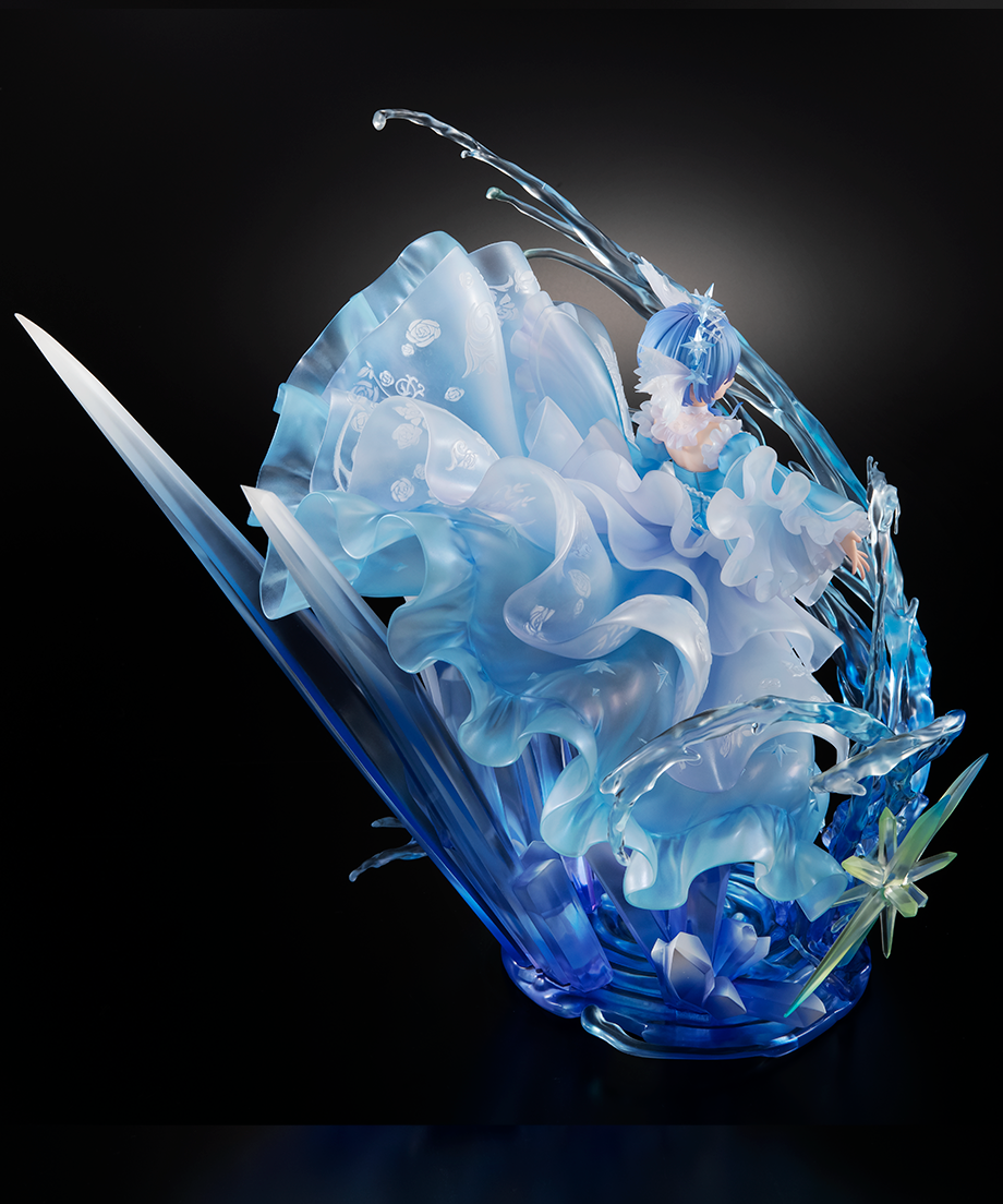 Re:Zero kara Hajimeru Isekai Seikatsu - Rem - Shibuya Scramble Figure - 1/7 - Crystal Dress Ver. (Alpha Satellite, eStream) photo 9