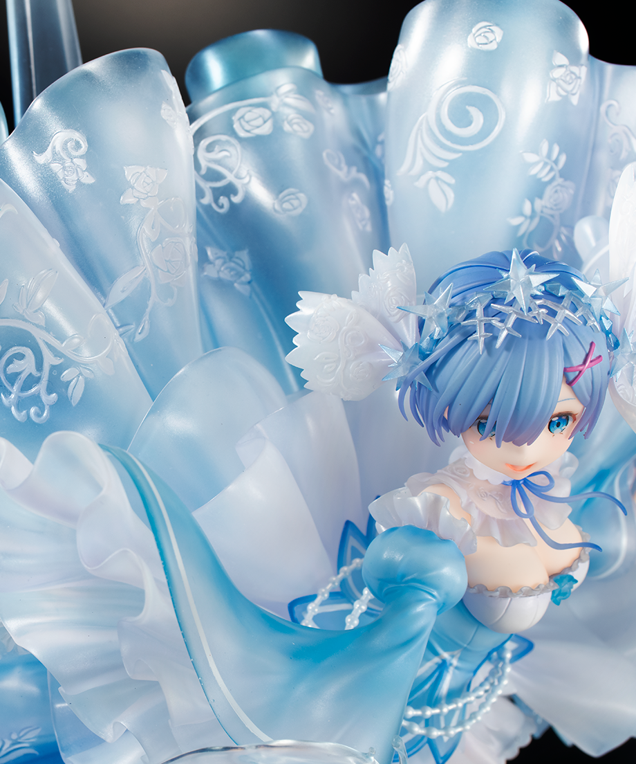 Re:Zero kara Hajimeru Isekai Seikatsu - Rem - Shibuya Scramble Figure - 1/7 - Crystal Dress Ver. (Alpha Satellite, eStream) photo 12