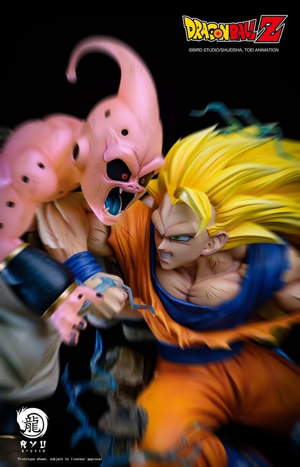 Dragon Ball Z - Kid Buu - Son Goku SSJ3 - 1/6 (Ryu Studio) photo 2
