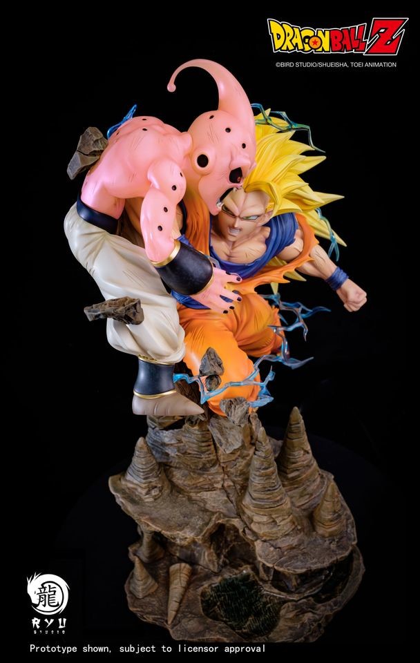 Dragon Ball Z - Kid Buu - Son Goku SSJ3 - 1/6 (Ryu Studio) photo 4