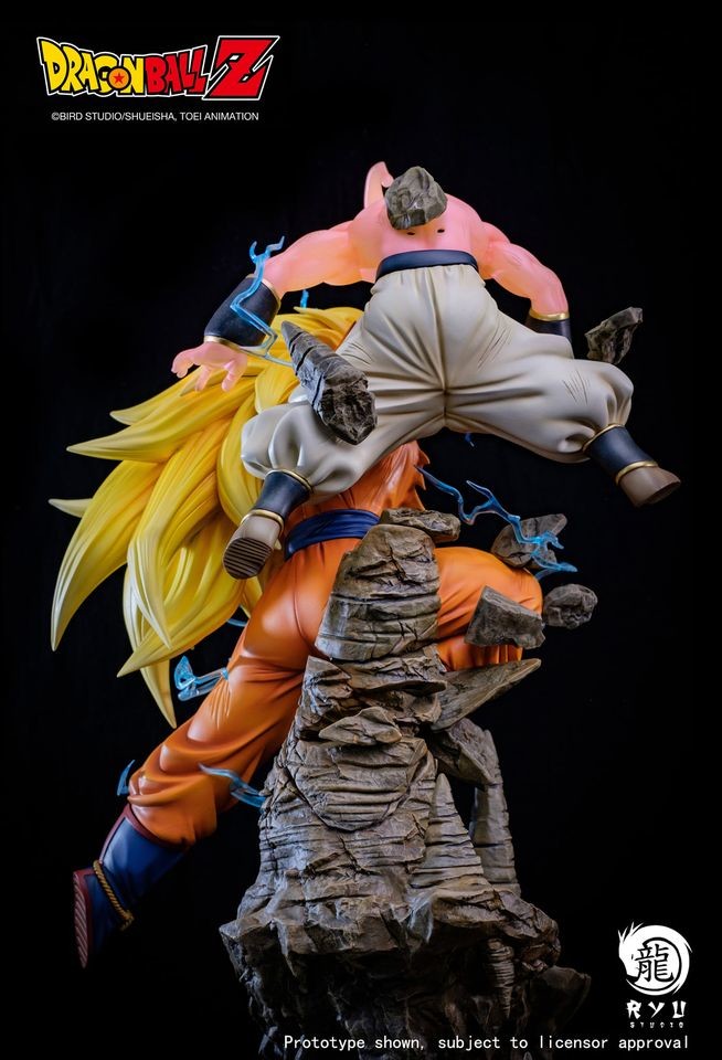 Dragon Ball Z - Kid Buu - Son Goku SSJ3 - 1/6 (Ryu Studio) photo 7