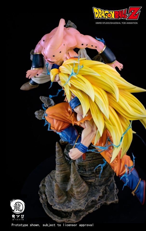 Dragon Ball Z - Kid Buu - Son Goku SSJ3 - 1/6 (Ryu Studio) photo 9