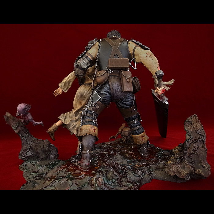 Berserk - Casca - Guts - 1/6 - Winter Journey- Limited Edition I Black Repainting Version) (Art of War) photo 7