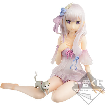 Re:Zero kara Hajimeru Isekai Seikatsu - Emilia - Puck - Ichiban Kuji - Ichiban Kuji Re:Zero Kara Hajimeru Isekai Seikatsu ~Madoromi no Teaparty~  (B Prize) (Bandai Spirits) photo 7