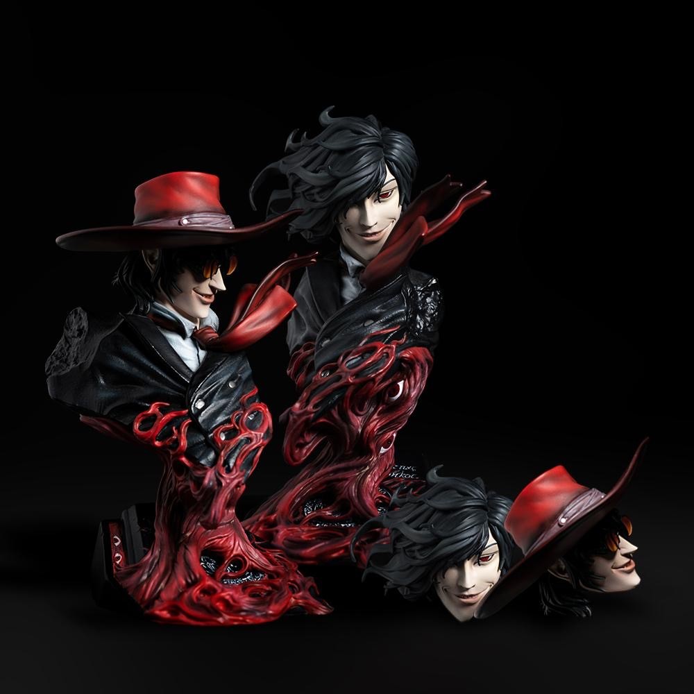 Hellsing - Alucard - Bust - Elite Bust Series (Figurama Collectors) photo 6