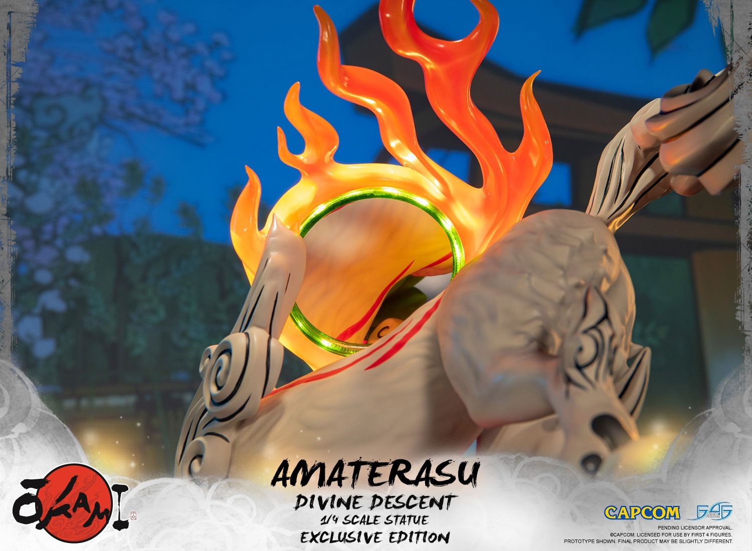 Ookami - Amaterasu - Divine Descent - 1/4 - Exclusive Edition (First 4 Figures) photo 7