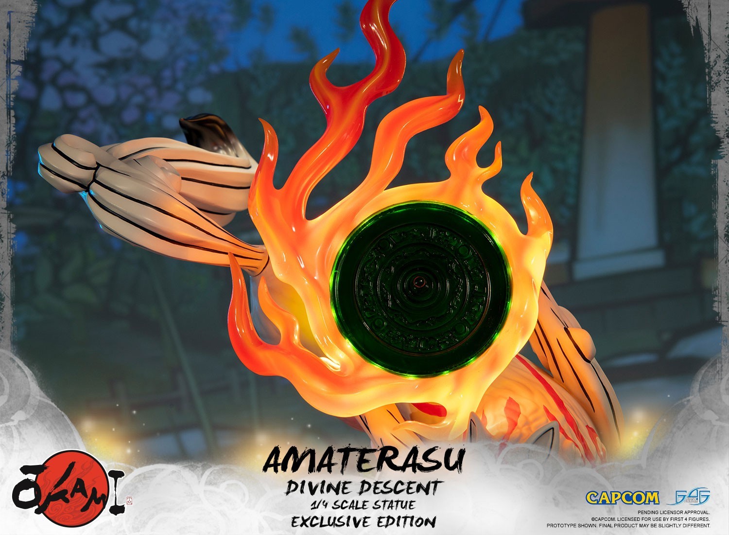 Ookami - Amaterasu - Divine Descent - 1/4 - Exclusive Edition (First 4 Figures) photo 8