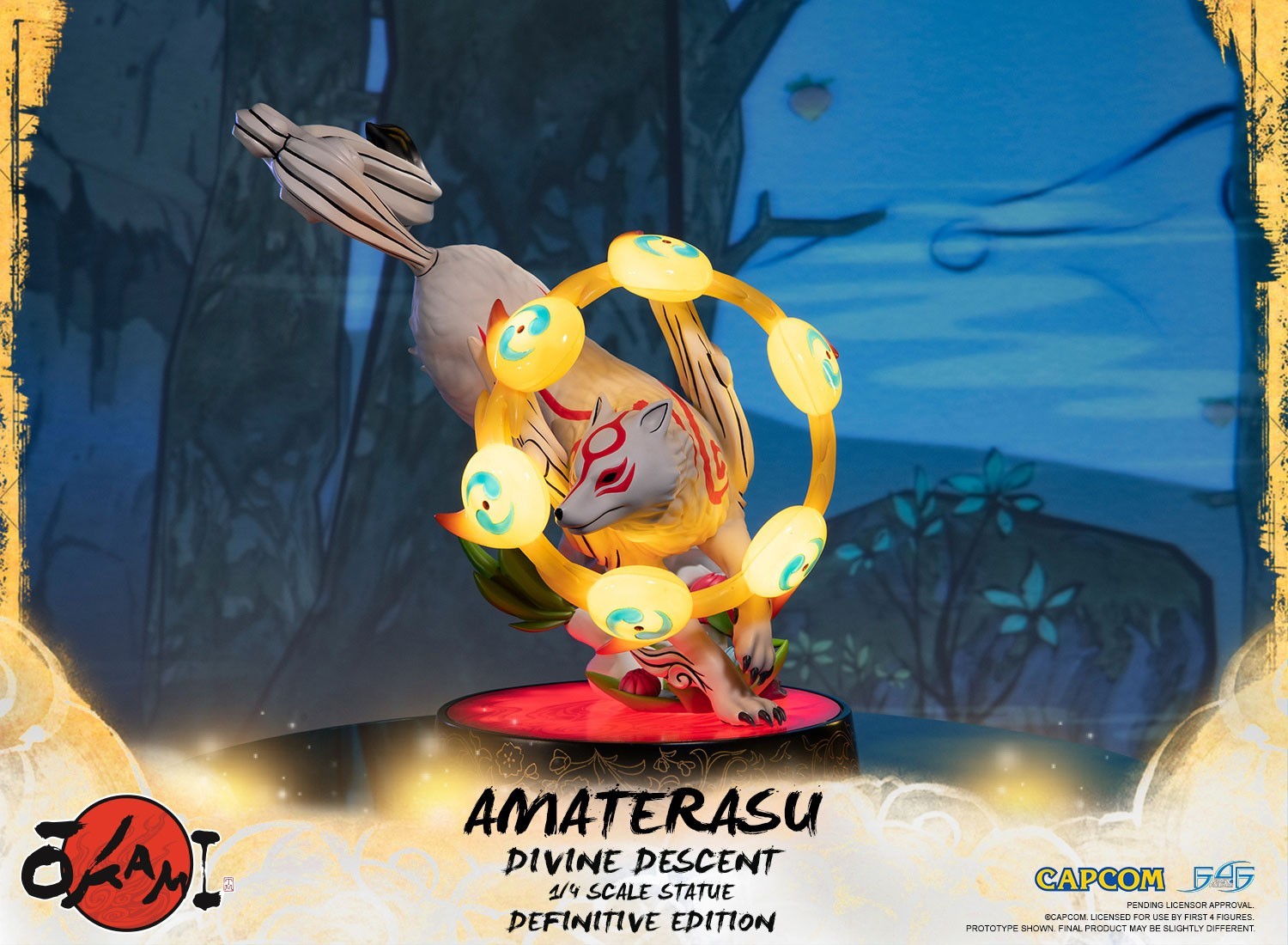 Ookami - Amaterasu - Divine Descent - 1/4 - Definitive Edition (First 4 Figures) photo 2