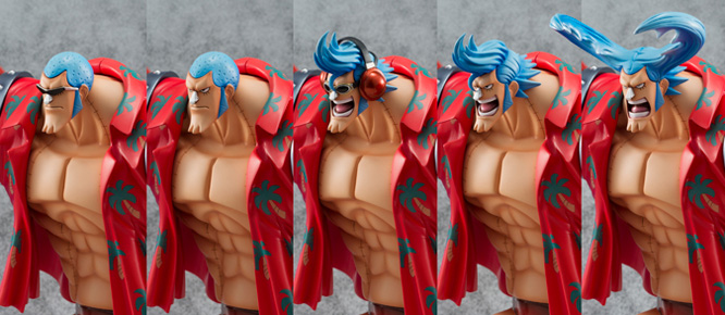 One Piece - Franky - Excellent Model - Portrait Of Pirates "SA-MAXIMUM" - 1/8 - Timeskip (MegaHouse) photo 2