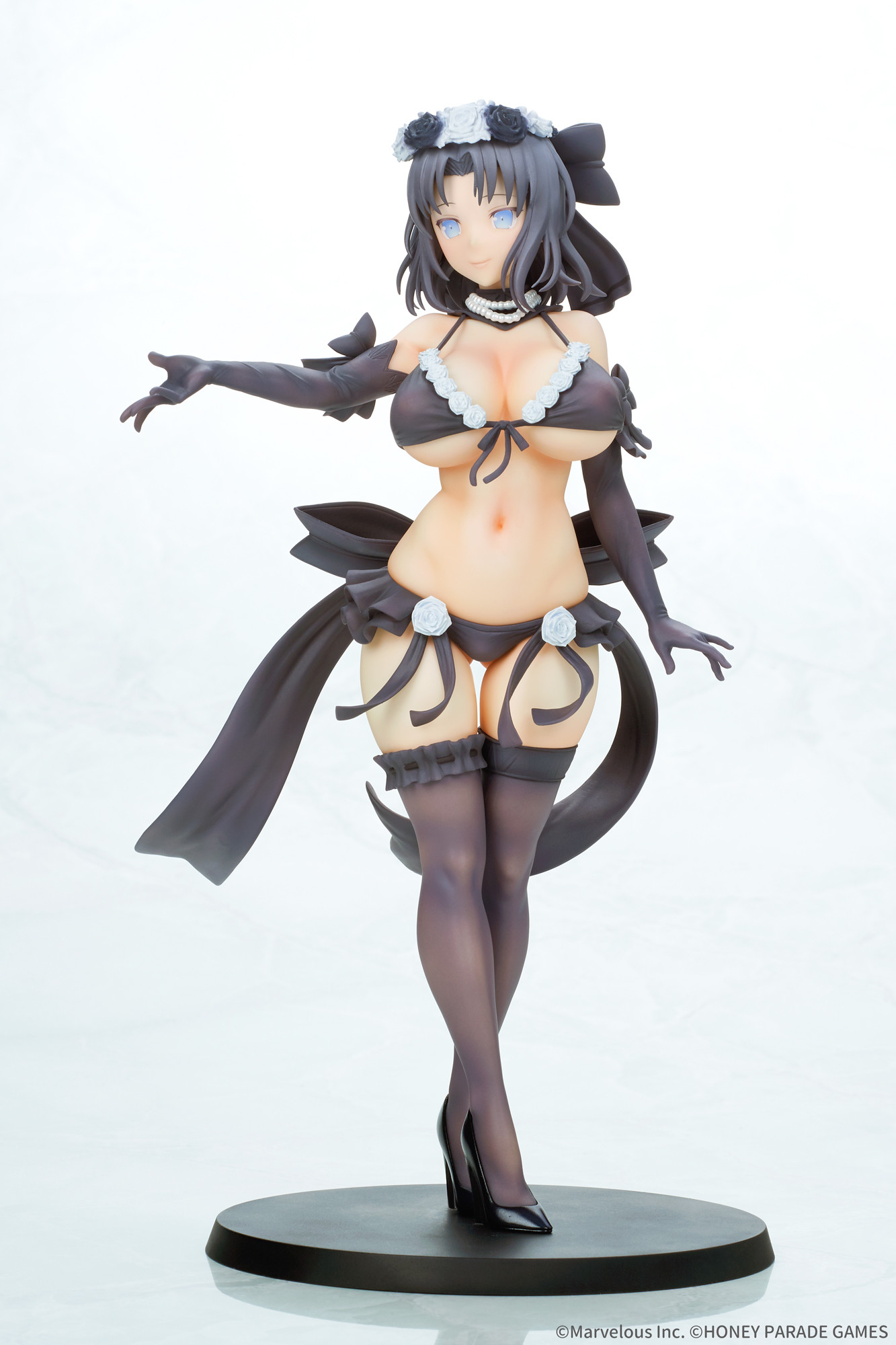 Shinovi Master Senran Kagura: New Link - Yumi - 1/7 - Wedding2018, Black ver. (Q-six) photo 4