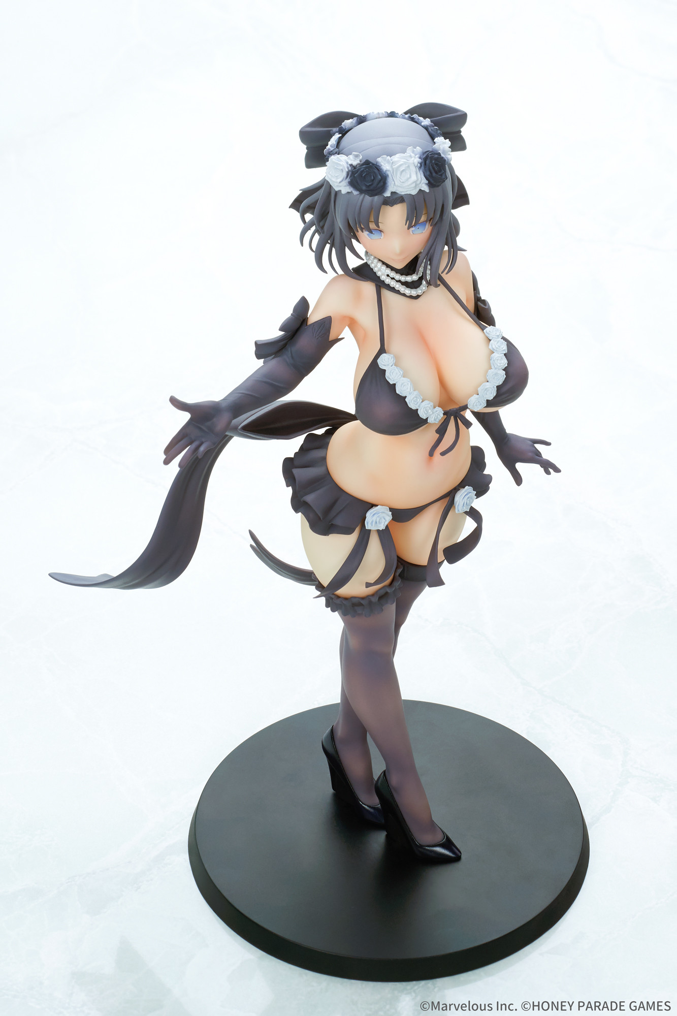 Shinovi Master Senran Kagura: New Link - Yumi - 1/7 - Wedding2018, Black ver. (Q-six) photo 5
