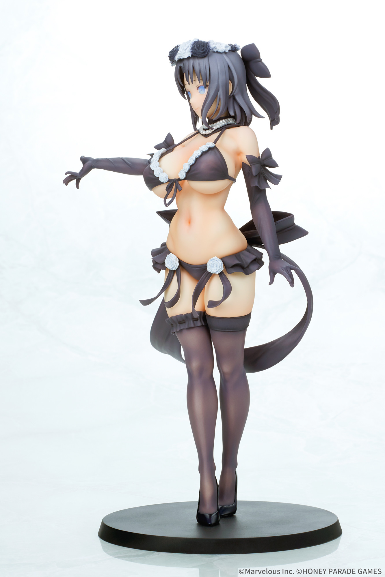 Shinovi Master Senran Kagura: New Link - Yumi - 1/7 - Wedding2018, Black ver. (Q-six) photo 6