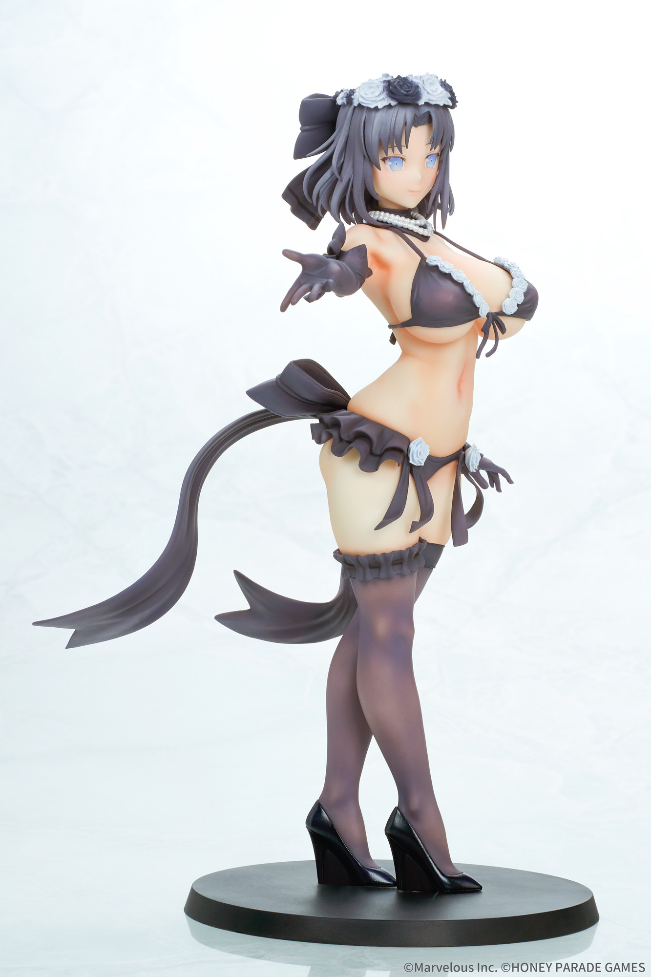 Shinovi Master Senran Kagura: New Link - Yumi - 1/7 - Wedding2018, Black ver. (Q-six) photo 9