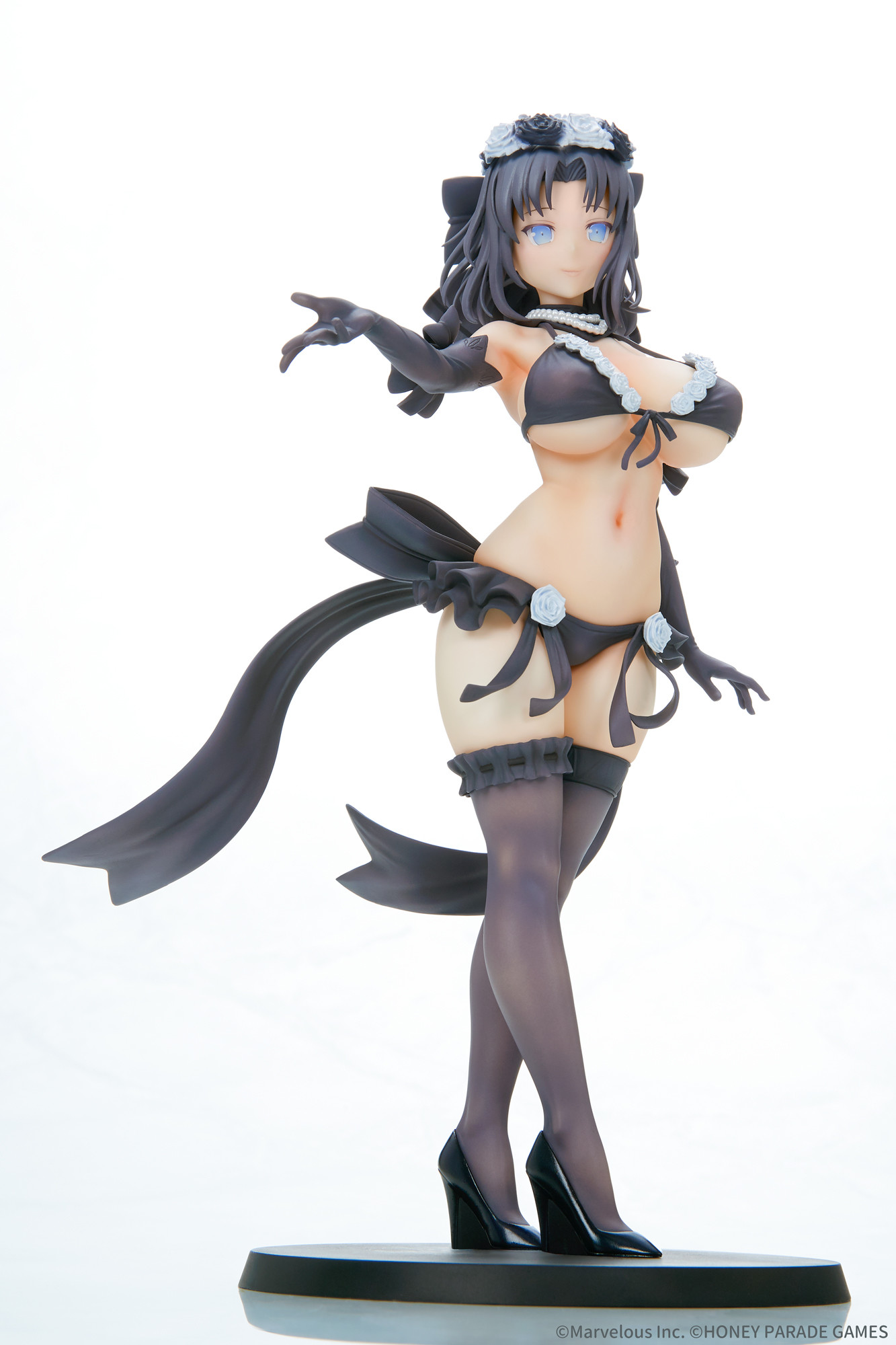 Shinovi Master Senran Kagura: New Link - Yumi - 1/7 - Wedding2018, Black ver. (Q-six) photo 10