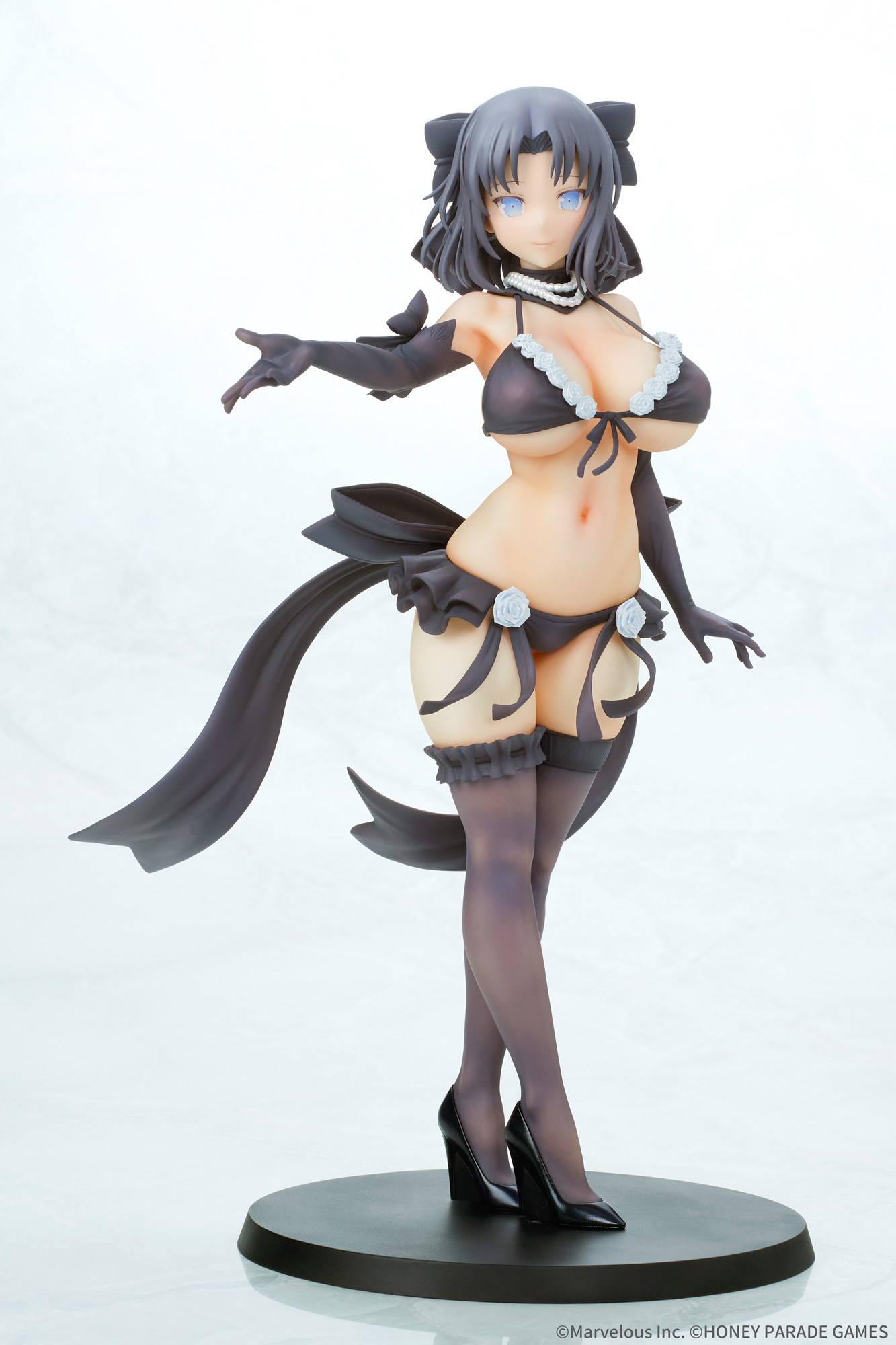 Shinovi Master Senran Kagura: New Link - Yumi - 1/7 - Wedding2018, Black ver. (Q-six) photo 12