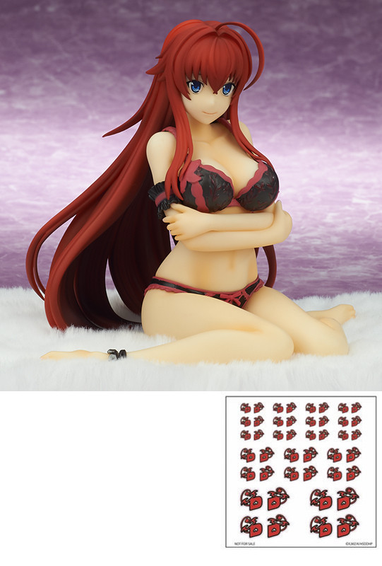 High School DxD Hero - Rias Gremory - 1/7 - Lingerie Ver., Black Color (Bell Fine)