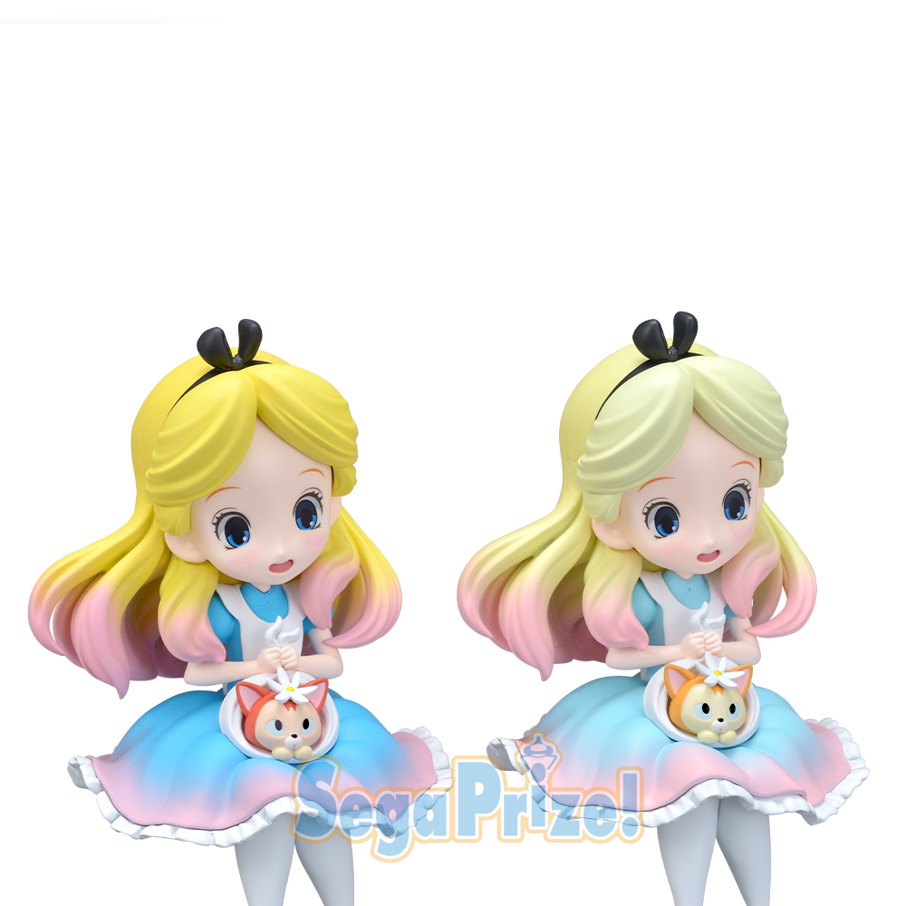 Alice in Wonderland - Alice - Dinah - PM Figure - Sega Disney Prize - Sprinkles Sugar Pink ver. - Normal Color (SEGA) photo 2