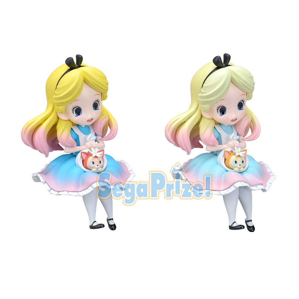 Alice in Wonderland - Alice - Dinah - PM Figure - Sega Disney Prize - Sprinkles Sugar Pink ver. - Normal Color (SEGA) photo 4