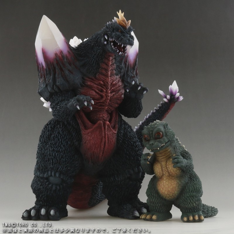 Gojira vs. Space Gojira - Gojira Junior - Space Gojira - Toho Daikaiju Series - Shaunenrick Limited Edition (Plex, X-Plus) photo 4