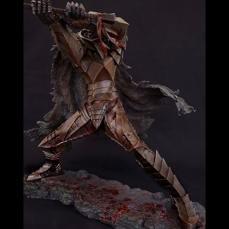 Berserk - Guts - 1/6 - No. 437 Armored Berserk: Skull Helmet (Iron Rust Version) (Art of War) photo 6