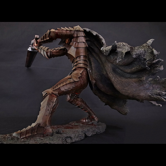 Berserk - Guts - 1/6 - No. 437 Armored Berserk: Skull Helmet (Iron Rust Version) (Art of War) photo 8