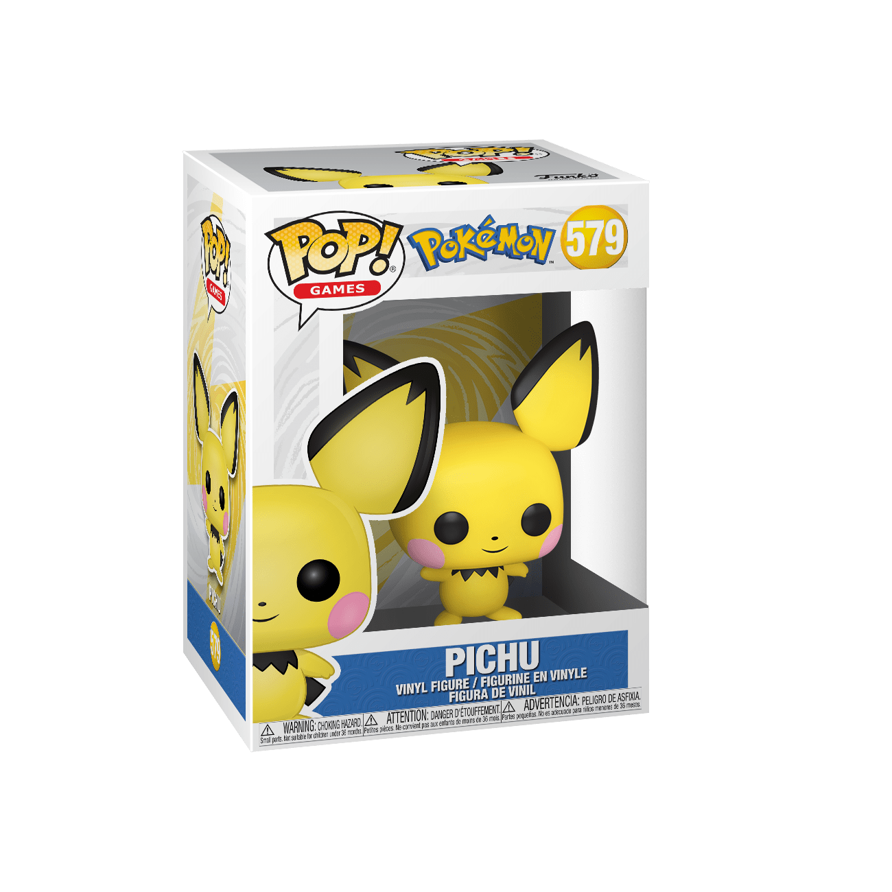 Pocket Monsters - Pichu - POP! Games  (579) - POP! Pokémon - POP! Vinyl  (46862) (Funko Toys)