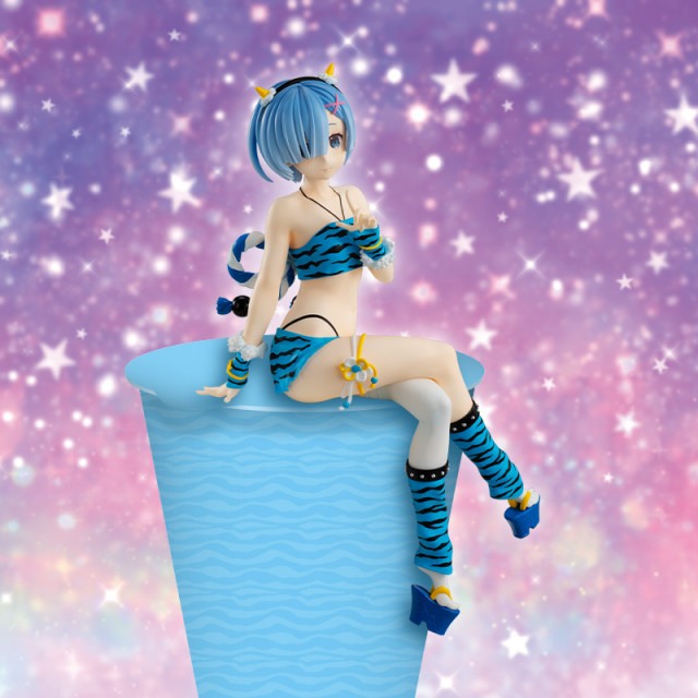 Re:Zero kara Hajimeru Isekai Seikatsu - Rem - Noodle Stopper Figure - Oni Ishou (FuRyu) photo 2