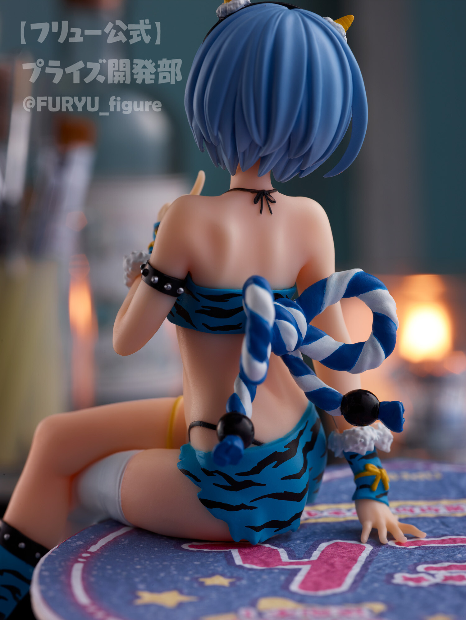 Re:Zero kara Hajimeru Isekai Seikatsu - Rem - Noodle Stopper Figure - Oni Ishou (FuRyu) photo 7