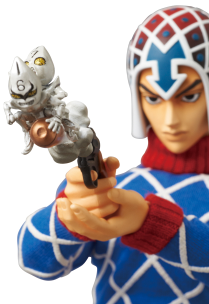 Jojo no Kimyou na Bouken - Ougon no Kaze - Guido Mista - Sex Pistols - Real Action Heroes  (#547) - 1/6 (Medicom Toy) photo 3