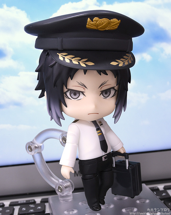 Bungou Stray Dogs - Akutagawa Ryuunosuke - Nendoroid  (#1368) - Airport Ver. (Orange Rouge) photo 4