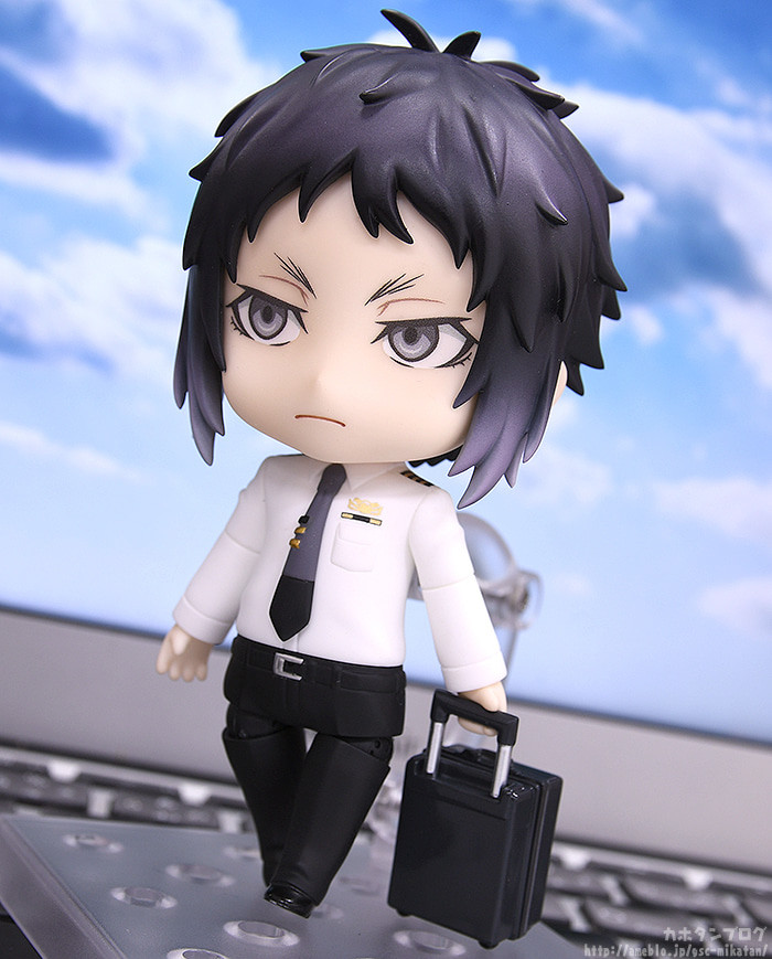 Bungou Stray Dogs - Akutagawa Ryuunosuke - Nendoroid  (#1368) - Airport Ver. (Orange Rouge) photo 6