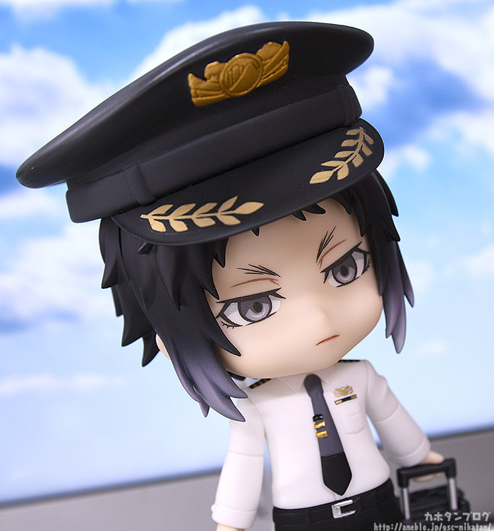Bungou Stray Dogs - Akutagawa Ryuunosuke - Nendoroid  (#1368) - Airport Ver. (Orange Rouge) photo 13