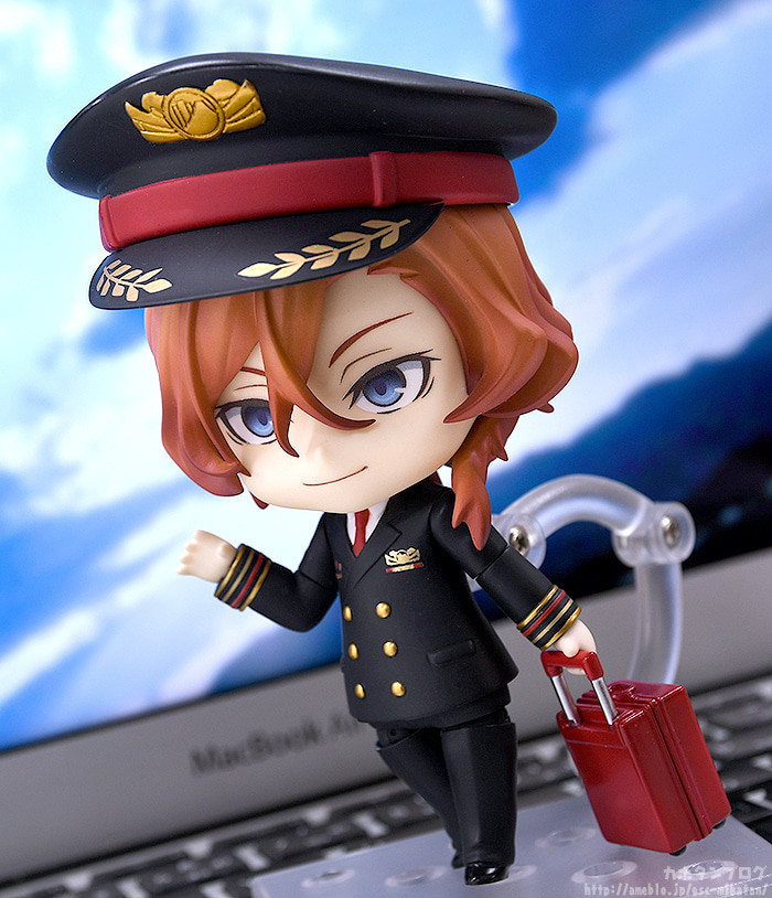 Bungou Stray Dogs - Nakahara Chuuya - Nendoroid (#1415) - Airport Ver. (Orange Rouge) photo 17
