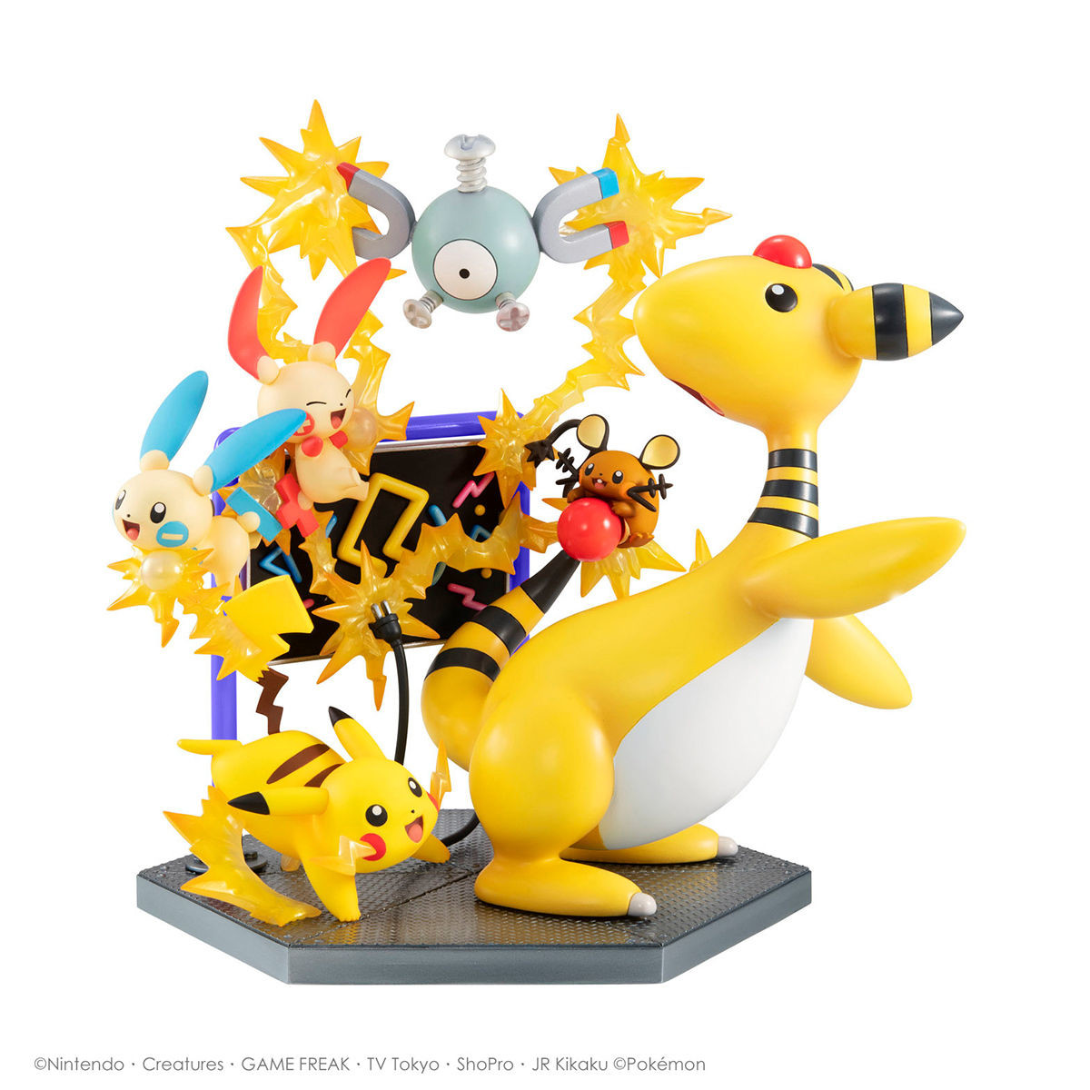 Pocket Monsters - Coil - Dedenne - Denryu - Minun - Pikachu - Prasle - G.E.M. EX - Electric Power! (MegaHouse) photo 2