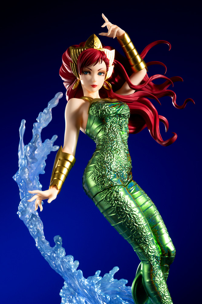 Justice League - Mera - Bishoujo Statue - DC Comics Bishoujo - 1/7 (Kotobukiya) photo 11