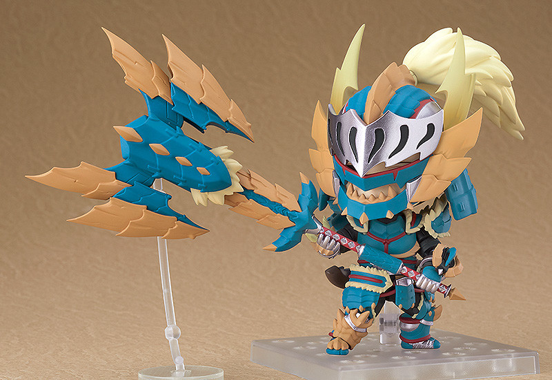 Monster Hunter World - Hunter - Nendoroid (#1421) - Male Zinogre Alpha Armor Ver. (Good Smile Company) photo 2