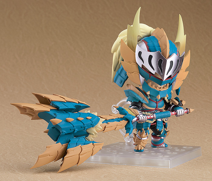 Monster Hunter World - Hunter - Nendoroid (#1421) - Male Zinogre Alpha Armor Ver. (Good Smile Company) photo 3