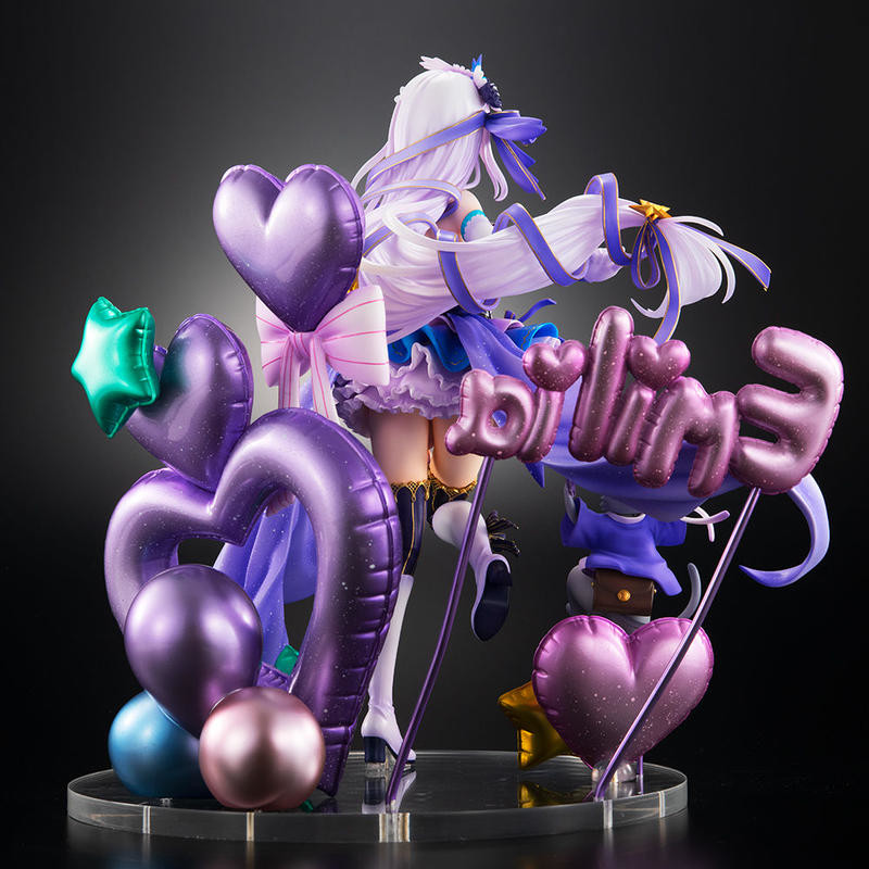 Re:Zero kara Hajimeru Isekai Seikatsu - Emilia - Puck - Shibuya Scramble Figure - 1/7 - Idol Ver (Alpha Satellite, eStream) photo 16