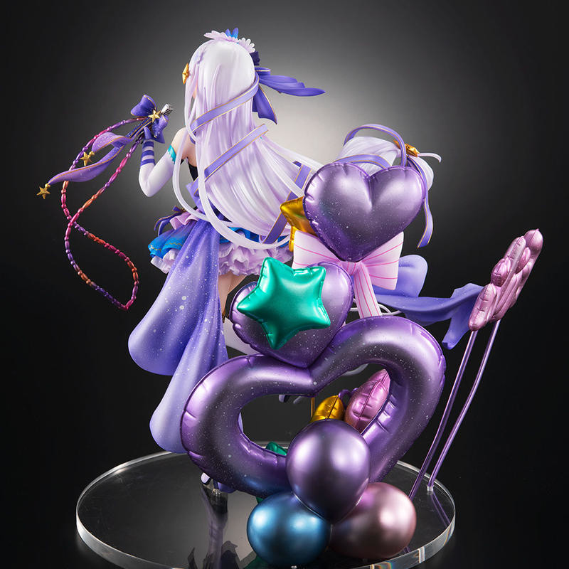 Re:Zero kara Hajimeru Isekai Seikatsu - Emilia - Puck - Shibuya Scramble Figure - 1/7 - Idol Ver (Alpha Satellite, eStream) photo 17